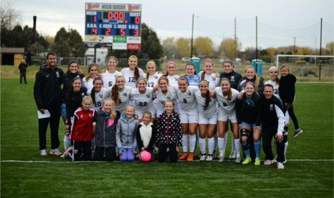The Yellowjackets earned a berth into the GNAC Women's Soccer Championships with a win on Senior Day.
